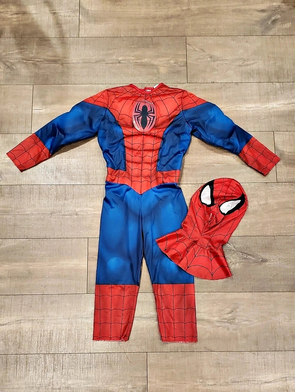 Marvel Spider-Man Muscle Chest Costume Small